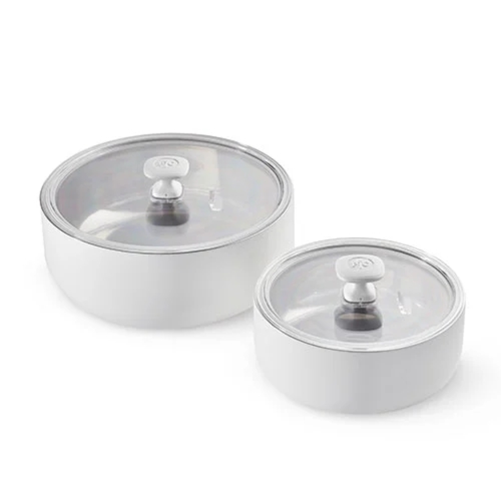 Pampered Chef Insulated Serving Bowl Set : 2.5 Qt And 1 Qt - New In Box - Picture 11 of 11